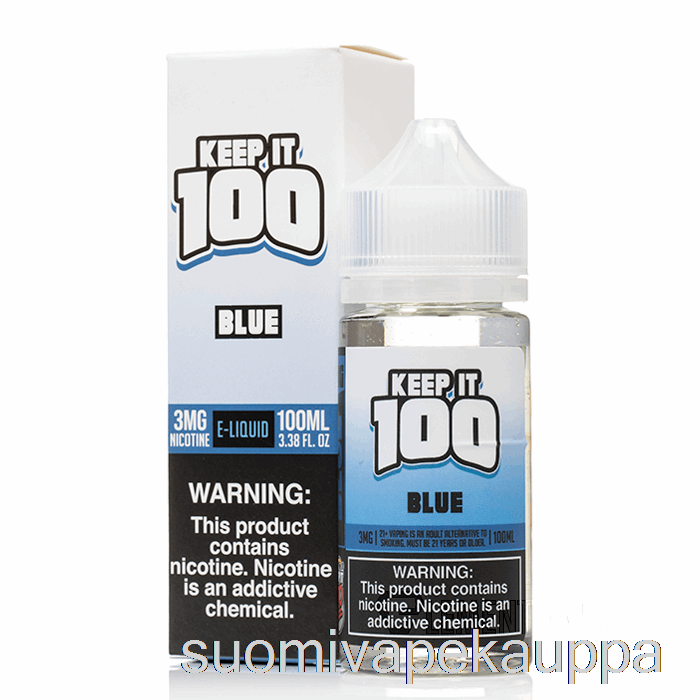 Vape Kauppa Sininen - Pidä Se 100 E-neste - 100ml 6mg